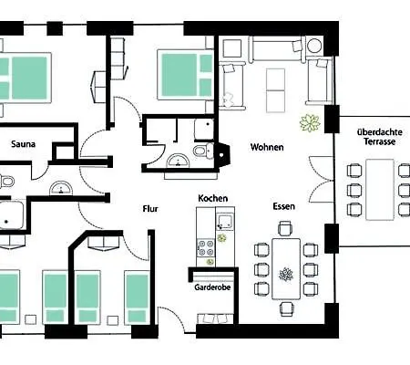 Haus Am Wald, Rotfichte, 4 Schlafz, Im Norden Hamburgs * Lutzhorn